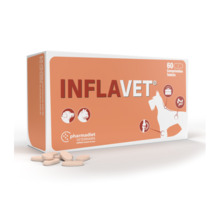 Pharmadiet Inflavet toidulisand koertele ja kassidele immuunsuse tugevdamiseks, 60 tabletti