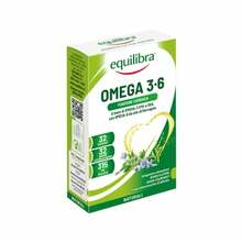 Equilibra Omega 3-6, 32 pehmekapslit