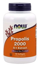 Now Foods Propolis 2000 5:1 ekstrakt, 90 kapslit