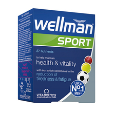 Vitabiotics Wellman Sport, 30 tabletti