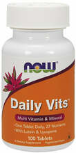 Now Foods Daily Vits, multivitamiinid ja mineraalid, 100 tabletti