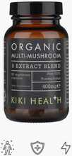 Kiki Health Organic Multi-Mushroom 8 funktsionaalse seene ekstrakti kompleks, 60 vegankapslit