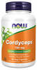 Now Foods korditseps 750 mg, 90 kapslit