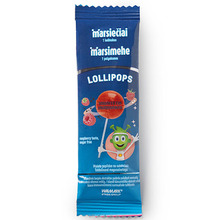 Marsimehe Lollipops pulgakomm vaarikamaitseline, 10 g