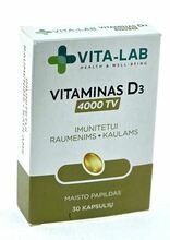 Vita-Lab D3-vitamiin 4000 IU, 30 kapslit