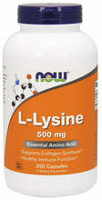 NOW Foods L-lüsiin 500 mg, 250 kapslit