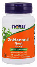 NOW Foods kuldjuure juur, 500 mg, 50 kapslit