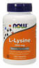 NOW Foods L-lüsiin 500 mg, 100 kapslit