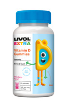 Livol EXTRA D3 vitamiini kummikarud, 60 tk