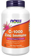 Now Foods C-1000 tsink immuunsusele, 180 kapslit