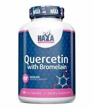 Haya Labs Quercetin with Bromelain, 120 kapslit