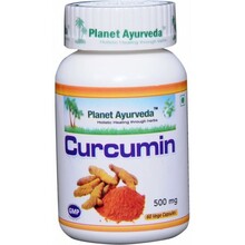 Toidulisand kurkum Curcumin, Planet Ayurveda, mahe, 60 kapslit