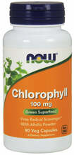 Now Foods klorofüll 100 mg, 90 kapslit