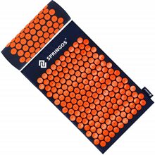 Akupressuurimatt Springos FA0155, 65 x 41 cm, padjaga