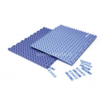 Akupressuurmatt Sissel, sinine, 30 cm, 2 tk