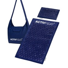Akupressuurimatt padjaga Activeshop ActivFizjo, 70 x 42 cm, tumesinine
