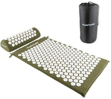Akupressuuri matt Tunturi Acupressure 14TUSYO090, 68 cm, roheline