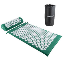 Akupressuuri matt Tunturi Acupressure, 68 x 42 cm, roheline