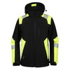 Softshell tööjakk Pesso Astra, must/kollane, 2XL