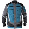 Tööjakk Lahti Pro L4040306, helkurribadega, 270 g/m2, 3XL, must/hall/sinine