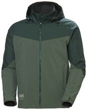 Tööjope Helly Hansen Workwear Oxford Softshell, roheline, M