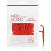 MEDIBLANC hambatikud hambaniidiga Dental Floss Picks, 50 tk