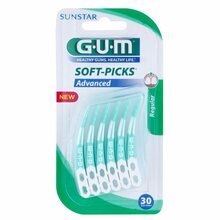 Hambavaheharjad GUM Soft Picks Advanced kummiga, N30