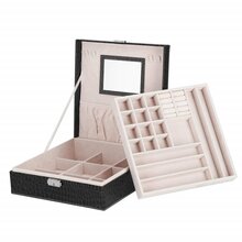 Ehetekarp Springos HA1075, 26,5x26,5x8,5 cm, must