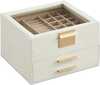 Ehtekarp Songmics JBC239WT, 23.1x20.3 cm, valge