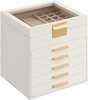 Ehetekarp Songmics 6-korruseline, 20,3x23,1x22,8 cm, valge