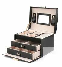 Ehetekarp ECarla Jewelry Box, 13 cm, must