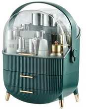 Kosmeetikakarp Aptel ELEGANCE STYLE, 37x28x18.5 cm, roheline