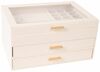Ehetekarp Home4you Sezane 85577, 26.5 cm, valge