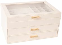 Ehetekarp Home4you Sezane 85577, 26.5 cm, valge