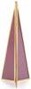 Ehetealus AmeliaHome AH FIR MAUVE, 10x25 cm, kuldne/roosa