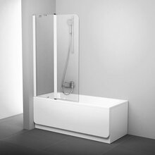 Vannisein Ravak CVS2 - 100 L, 99 x 150 cm, vasak, valge profiil