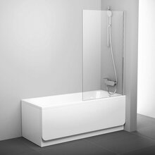 Vannisein Ravak PVS1 80, 80 x 140 x 80 cm, läikiv/läbipaistev