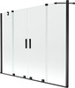 Vannisein Mexen Velar Duo II, 170 x 150 cm, must/läbipaistev