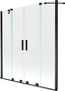 Vannisein Mexen Velar Duo II, 150 x 150 cm, must/läbipaistev