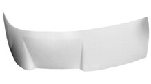 Vannipaneel Ravak Asymmetric 160 R CZ47100000, 220.5 x 2 x 59 cm, lumivalge