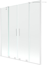Vannisein Mexen Velar Duo II, 160 x 150 cm, valge/läbipaistev