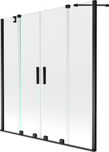 Vannisein Mexen Velar Duo II, 140 x 150 cm, must/läbipaistev