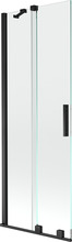 Vannisein Mexen Velar II, 75 x 150 cm, must/läbipaistev