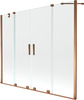 Vannisein Mexen Velar Duo II, 170 x 150 cm, roosakuld/läbipaistev