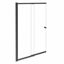 Vannisein Besco Easy Slide Gun Metal, 100 x 150 cm, must/läbipaistev
