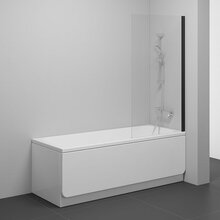Vannisein Ravak NVS1-80, 80 x 140 cm, must/läbipaistev