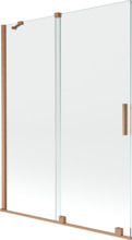 Vannisein Mexen Velar II, 2 liigutatavat osa, 130 x 150 cm, harjatud vask