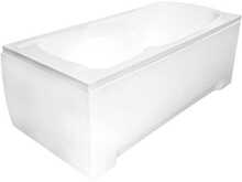 Vannitoa seinakomplekt Besco UNI 150, 150 x 50 x 2.5 cm, valge