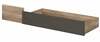 Voodipesukast Black Red White Malcolm S325-SZU-DAMO/SZW, 123 x 56.5 cm, pruun/hall