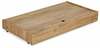 Voodipesukast Klups Amelia, 119 x 62 cm, tamm/pruun